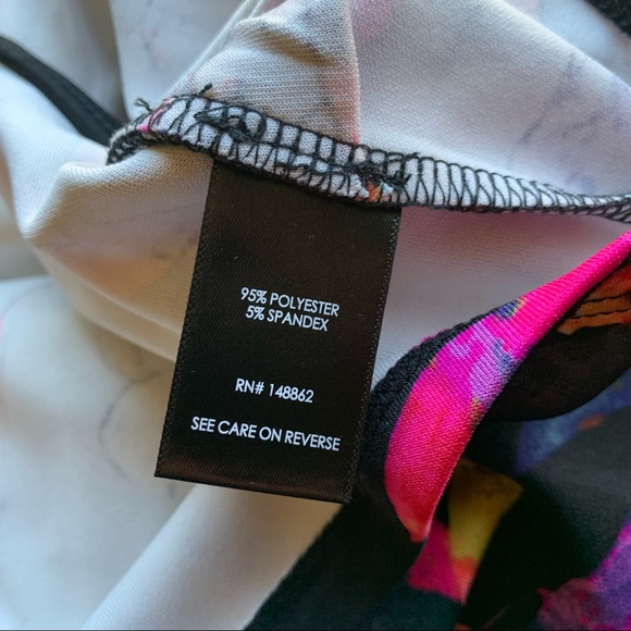 Torrid black floral scuba skater set - Picture 8 of 13